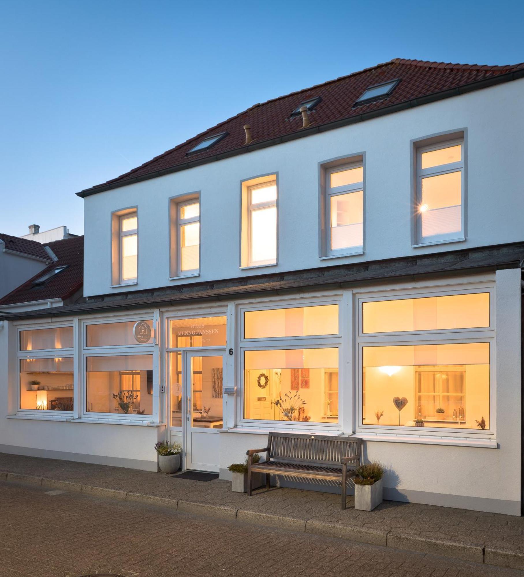 Haus Menno Janssen - Ferienwohnung Bella Norderney Ngoại thất bức ảnh